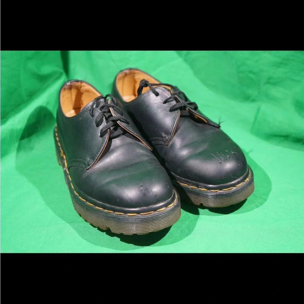 Dr. Martens 1461 Made In England Oxford Shoes Men Black UK 5.5 / US 6 - Picture 2 of 5
